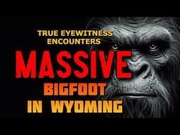 TRUE EYEWITNESS ENCOUNTER STORIES OF MASSIVE BIGFOOT IN WYOMING