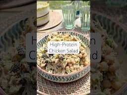 High-Protein Chicken Salad (High-Protein Recipe!) #chickensalad #highprotein