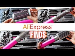 ALIEXPRESS FINDS FOR WASH DAY | DYSON AIRSTYLE TYPE HAIR DRYER | 4C HAIR