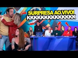 ELENCO DO PÂNICO FOI SURPREENDIDO POR SUAS ESPOSAS E O PROGRAMA SAIU DO CONTROLE