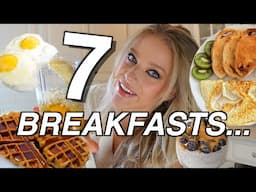 a week of taste testing high protein breakfasts... which one's best?