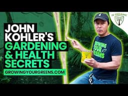 ⁠ Gardening, Health & Juicing Tips by John Kohler @growingyourgreens