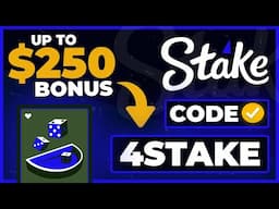 Stake Promo Code "4STAKE" — FREE $250 BONUS ($21 stake us promo code 2025 Review)