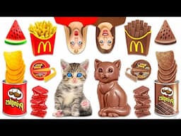 Pink Food vs Chocolate Food Challenge | Funny Moments by Multi DO Fun Challenge