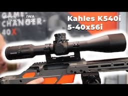 NEW Kahles K540i 5 40x56i Riflescope | IWA 2025 Report