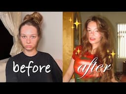 I Gave Myself a Full Self Care Glow Up Without Buying Anything✨💅🏻