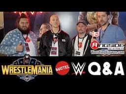 WrestleMania 41 Mattel WWE Q & A with Bill Miekina, Magic Olmos & Steve Ozer! Figure Questions