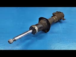 Brilliant idea using a car shock absorber