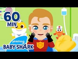 😘Thank You, Doctor Baby Shark! Baby Shark Doo Doo Doo 1 hour | +Compilation | Baby Shark Official