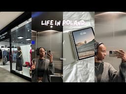 WEEKLY VLOG🌸//first week back to nursing school, polish classes, shopping 🛍️