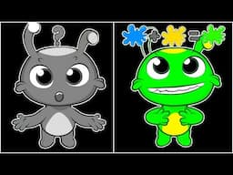 Skeleton Dance! Halloween Song, Color Mixing & Girl Power Sports | Groovy Compilation for Kids