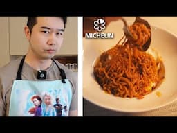 I tried MICHELIN STAR instant noodle recipe | is it ACTUALLY good