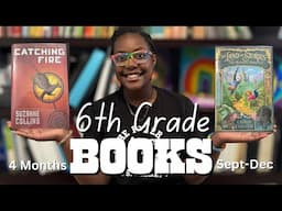 6th Grade Independent Reads | September- December 2024 | Homeschool Chapter Books