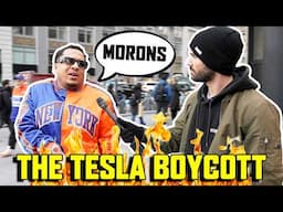 The VIOLENT Tesla Boycott - How Do People Feel About It?
