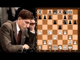 Overoptimistic f4 played without d5 control goes unpunished - Fischer vs Fauber