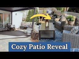 From Cold to COZY: Unbelievable Patio Makeover Reveal!