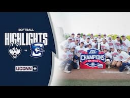 HIGHLIGHTS | UConn Softball Crowned BIG EAST Tournament Champions