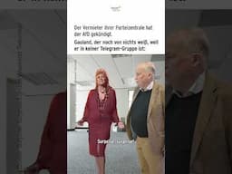 Der Vermieter ihrer Parteizentrale hat der AfD gekündigt: | heute-show #shorts