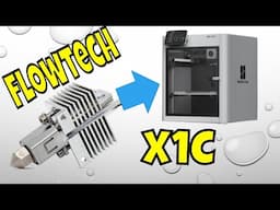 Microswiss Flowtech Hotend Fixed my Bambulab X1C 3D Printer