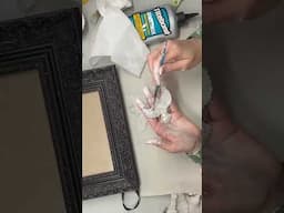 GRAB A PICTURE FRAME! Let’s get crafty today #thriftflips #upcycles