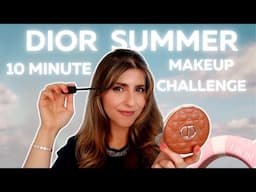 DIOR Makeup in 10 Minutes?! Easy Summer Glow Makeup 💄✨