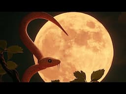 This Nāga Mantra Unlocks Serpent Power Under the Strawberry Full Moon 🐍🌕✨