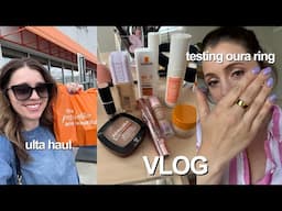 VLOG: Affordable Beauty Haul, FAST Aldi Crockpot Meal (Birria Tacos), Testing Oura Ring