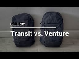 Bellroy Transit Workpack 26 vs. Venture Ready 26 - Minimalist Travel / EDC Backpack Showdown!