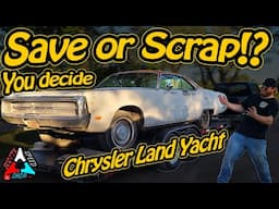 Abandoned Parted out 1969 Chrysler 300 Land Yacht Should we SAVE IT or SCRAP IT @ScottsSpeedShop