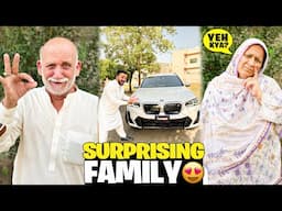 Surprising Family with New BMW😍Mama k reaction ny Dil toor dia💔