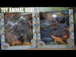Zoo Troop Ocean Safari ANIMAL 29 PCS Playset Toy Review! Lion Shark Whale Dolphin Zebra Sting Ray
