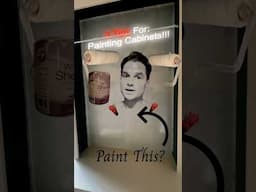 3 Tips for Painting Cabinets in 15 Seconds 😀 #homepainter #art #trending #repairs