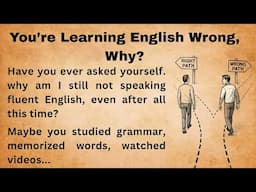 You’re Learning English Wrong Here’s Why You Still Can’t Speak || Bookish English