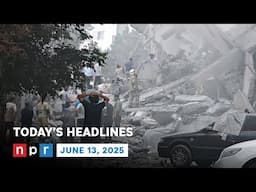 Israel Continues Strikes As Trump Urges Iran To Make A Deal | NPR News Now