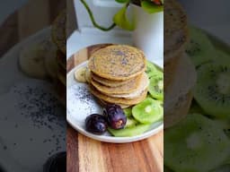 Gluten-free, vegan fluffy pancakes #glutenfree #veganrecipes