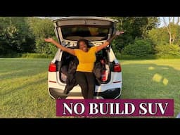 No build suv tour - stealth camping in my car and creating art for 10 days - solo female  - Cornwall
