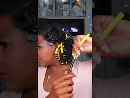 Putting snap on rollers in my hair. Full tutorial is linked. #rollerset #naturalhairstyles