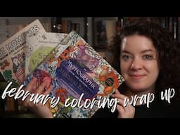 February Coloring Wrap Up | 2025