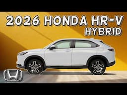 2026 Honda HR-V Hybrid Specs for the United States & Major Interior Changes We’ve Been Waiting For