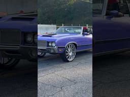 442 Oldsmobile Cutlass Vert on 26’s Forgiatos Riding