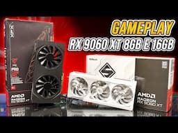 Gameplay RADEON RX 9060 XT 8GB e 16GB! [resumo de live]