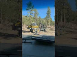 Riding in a Conservation truck in the backcountry at Philmont Scout Ranch