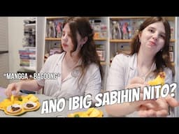 BIGLA NALANG SIYANG NAGHANAP AT BUMILI  NG MARAMING MANGGA AT BAGOONG. 2 DAYS NG KUMAKAIN NITO.