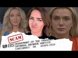 Serial Con Artist tries to prove me wrong.. WITH FAKE IRS DOCUMENTS | Elizabeth Teckenbrock ￼