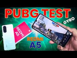 Redmi A5 Pubg Test | Gaming Review | Heat Test "Screen Recording "Redmi A5 Price In 🇵🇰