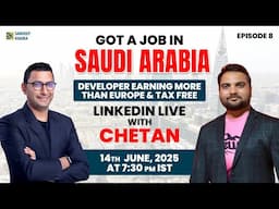 Got a Job in Saudi Arabia - Chetan's Job Search Experience