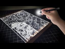 I Used A Lasercutter To Draw With Light