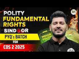 Fundament Right Important Questions for CDS Exam | CDS 2 2025 Polity PYQs