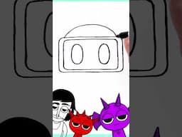 FUN Bot! Sprunki Incredibox #drawsocute  #art #drawing #howtodraw