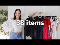 Building My SUMMER Capsule Wardrobe 2025 (Minimal Closet & Style)
